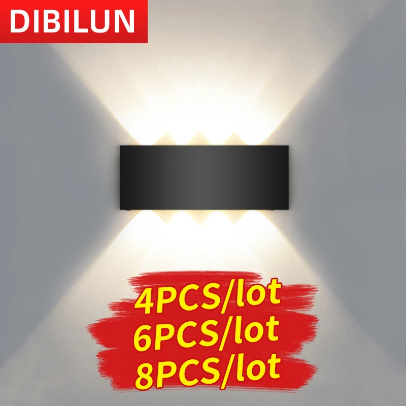 Светодиодная настенная лампа современный светильник в скандинавском стиле с