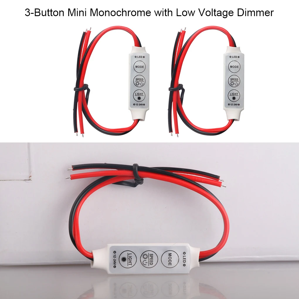 

2 Pieces Bedroom Light Brightness Controller Home Office Lamp Dimmer