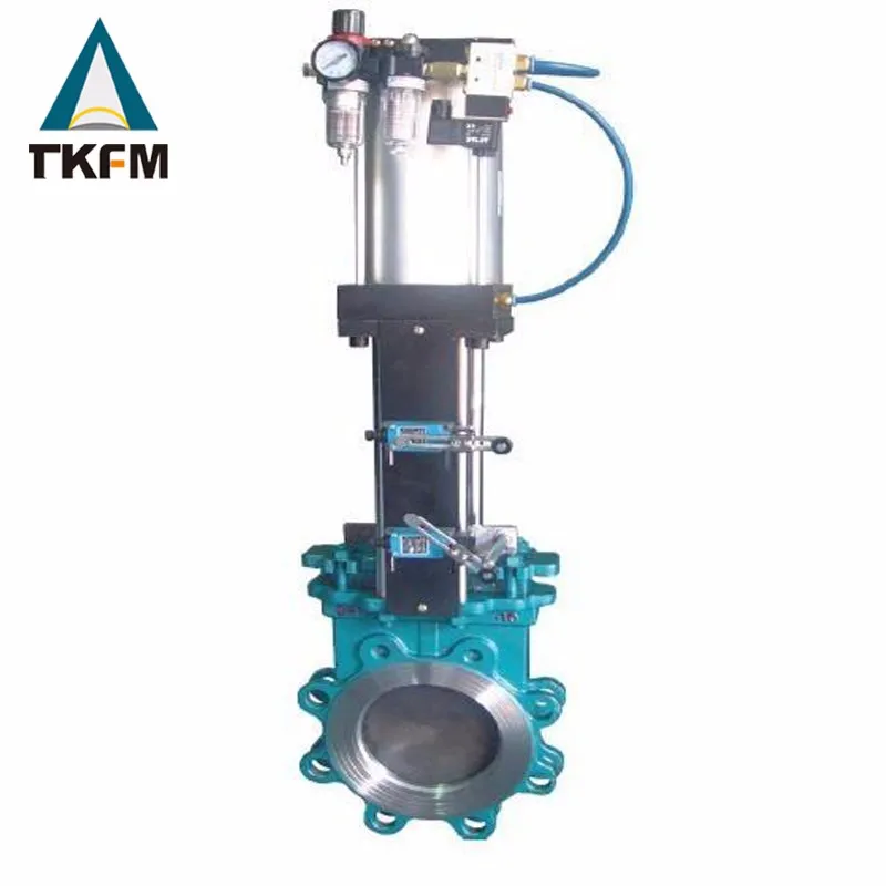 TKFM 150lb 304 Нержавеющая сталь api маслонож затвор клапан пневматический привод