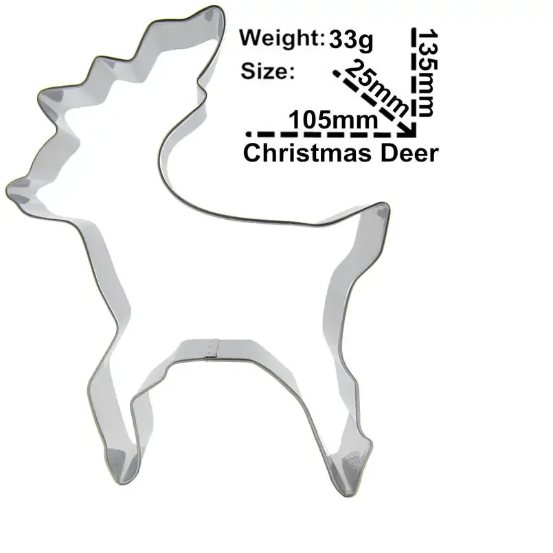 Наборы инструментов для украшения торта в форме гигантского оленя и