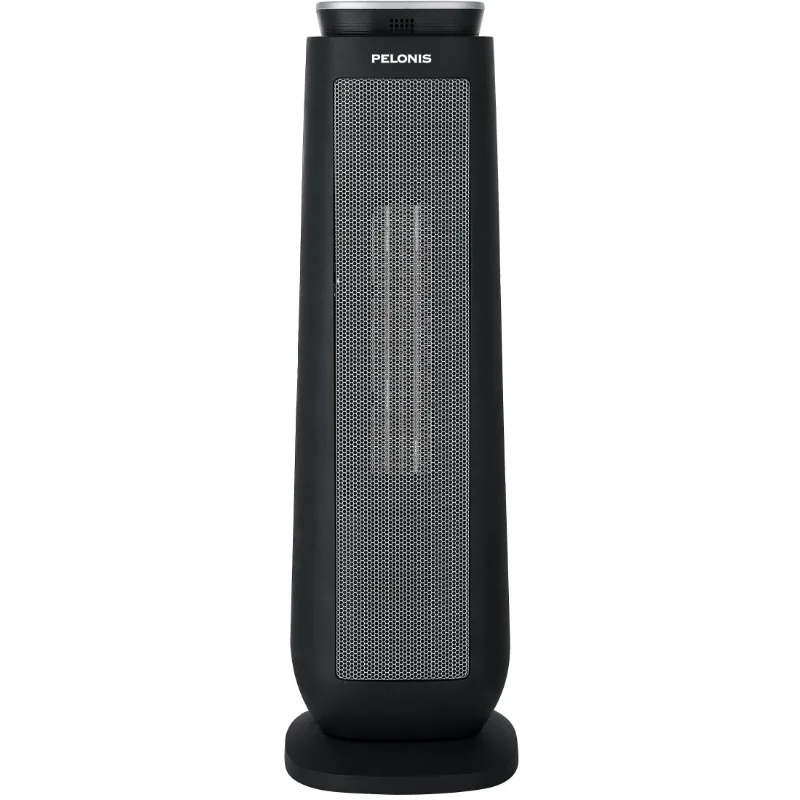 

Pelonis 23" Ceramic Tower Fan-Forced Space Heater, PTHW15-18MR, Black