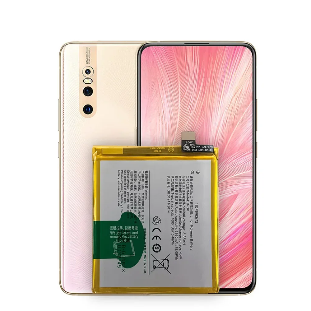 Сменный аккумулятор B-G0 для VIVO X27 V1829T V1829A V1838A B G0 высококачественный телефон 4000 мАч