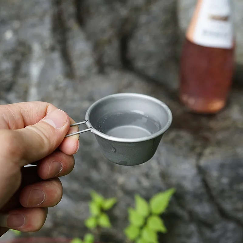 

50ml Mini Beer Cup Stainless Steel Outdoor Hiking Camping Picnic Barbecue Water Cup Portable Milk Juice Coffee Water Drinks Cup