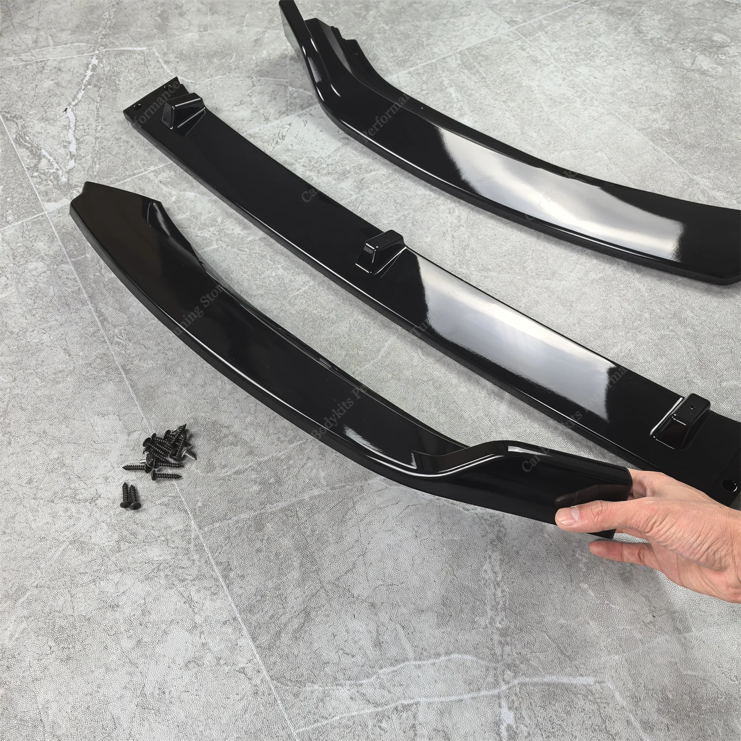 

Для Audi S5 A5 B8 8T 8F S-Line 2007-2011 Pre-LCI автомобильный ABS передний бампер спойлер сплиттер диффузор Стайлинг обвесы тюнинг