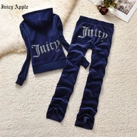 juicy apple tracksuit women sports suit for women summer fashion loose casual long sleeves two piece gym clothing suits 2022 new