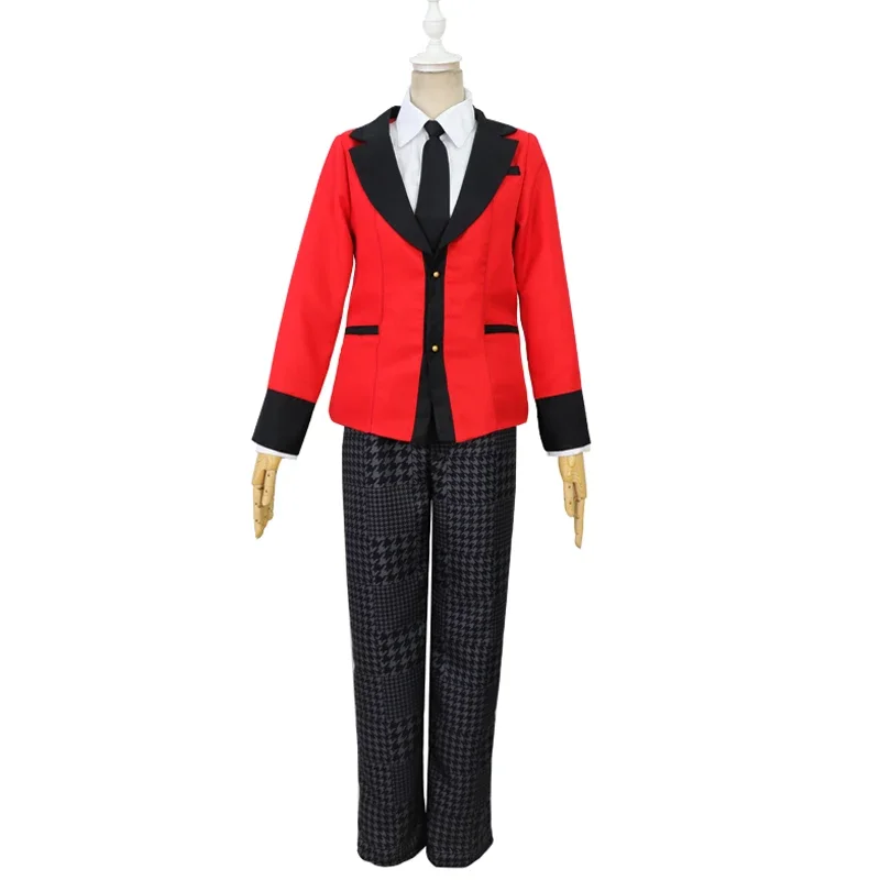 Аниме Kakegurui Jabami Yumeko Косплей Костюм Студенческая Униформа Комплект Хэллоуина