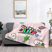 toca boca toca boca 2021 toca life world throw blanket sheets on the bed blanket on the sofa decorative bedspreads