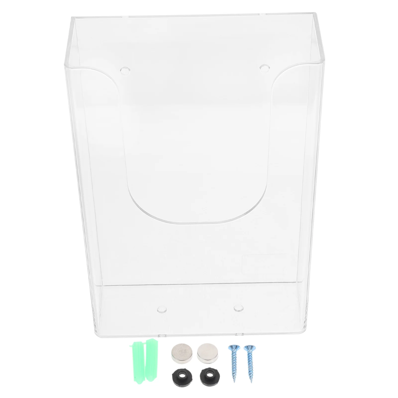 

Wall-Mounted Document Rack Office File Magazine Holder Data Organizer Documents