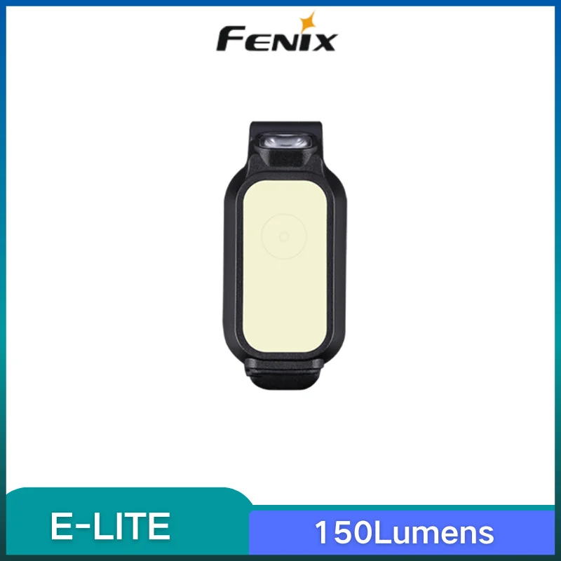 

Fenix E-LITE 150Lumens Type-c EDC Flashlight Built-in battery clip hat, Lamp