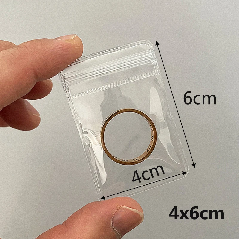 

20 шт., прозрачные пакеты calamori для ювелирных изделий