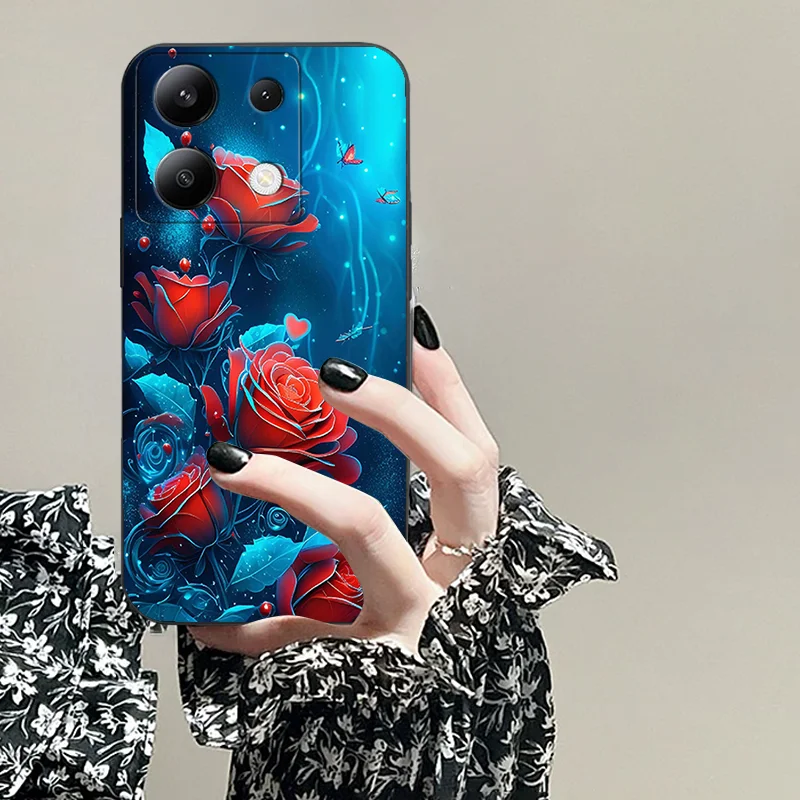 Силиконовый чехол для Redmi K70E 11 A X Prime CNFC 3 4 5 G 12 13 10 9 1 2 PLUS