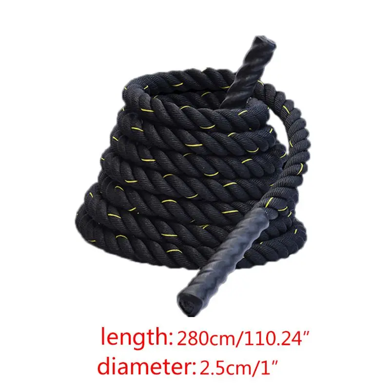 

Heavy Jump Rope Skipping Rope Workout Battle Ropes for Men Women