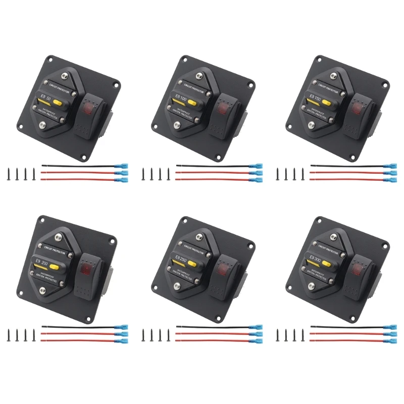 

50A-300A Waterproof Overload Short Protector for Car Truck Boats