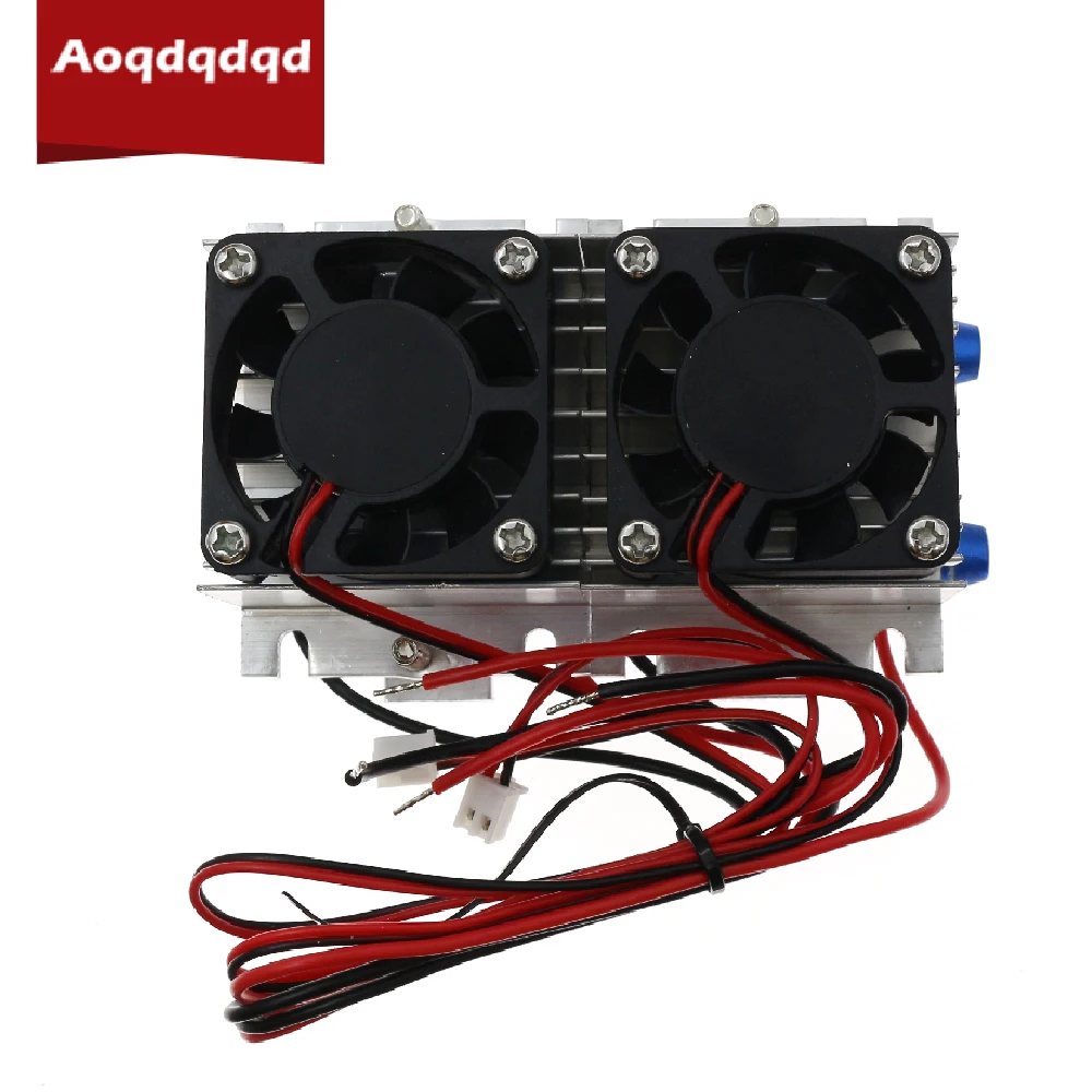 

1pcs 144W Thermoelectric Peltier Refrigeration Cooler 12V Semiconductor Air Conditioner Cooling System DIY Kit Cooling Down