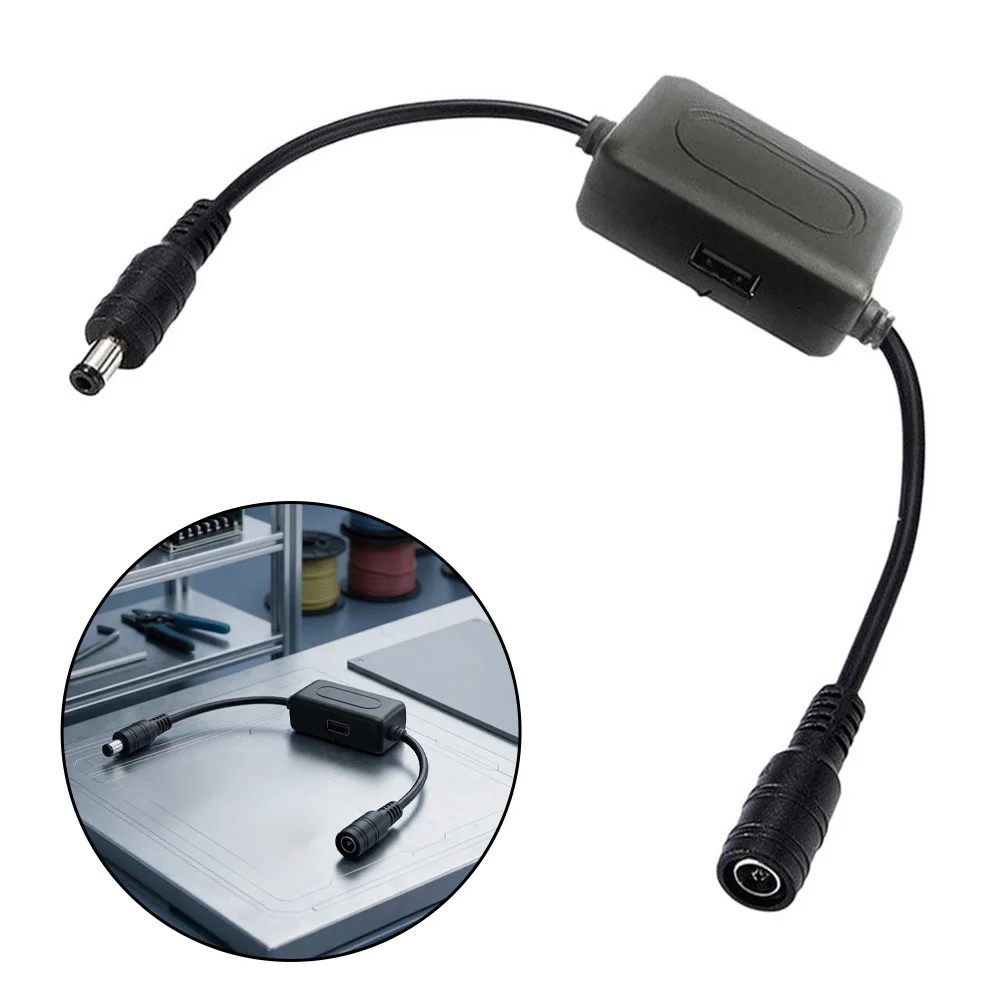 Солнечный регулятор DC12V с разъемом 5.5x2.1 мм и USB-портом 5V2A для прямого подключения к солнечным панелям или батареям. (art.: 3920dccd57f25) - 3920dccd57f25