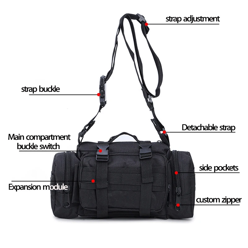 Man Backpack For Girls Military Tactics Backpack Men Waist Bag Ultralight Tactical Belt Bag Sports Bags Hiking Camping Equipment