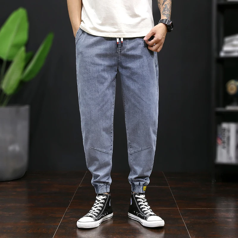 

Fashion 2022 New Summer High Quality Cozy Cotton Men's Jeans Denim Pants Straight Trousers for Men Oversize Large Size S-7XL