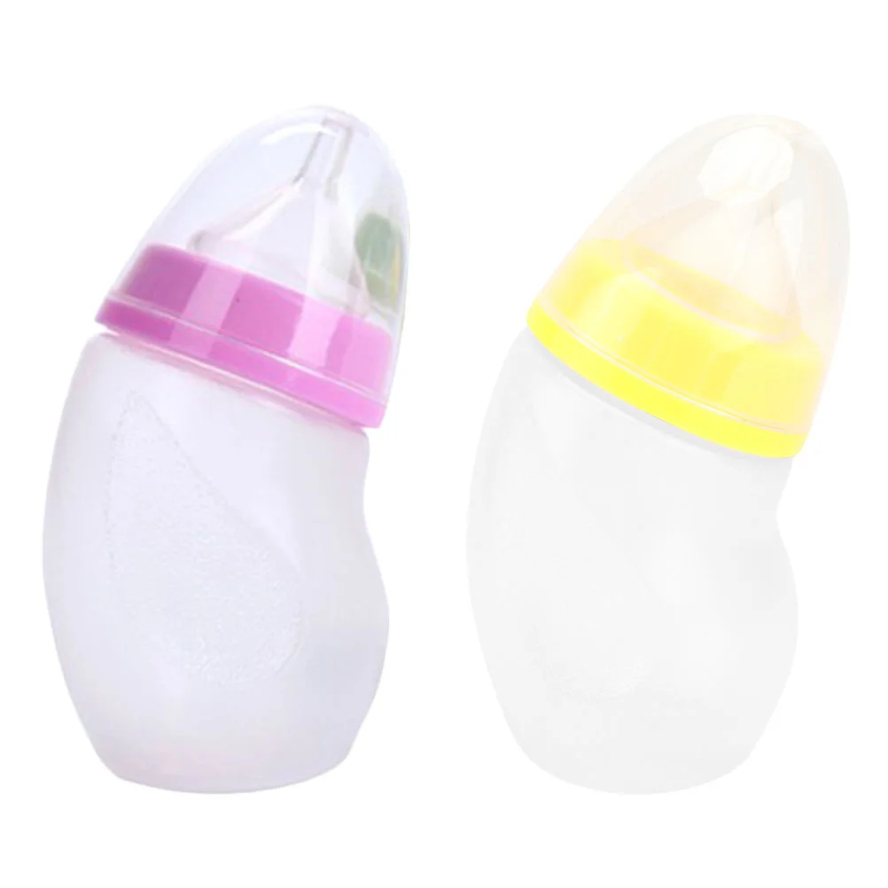 

2pcs Pet Feeding Bottle Cat Nursing Bottles PetFeeding Container (Random Color)