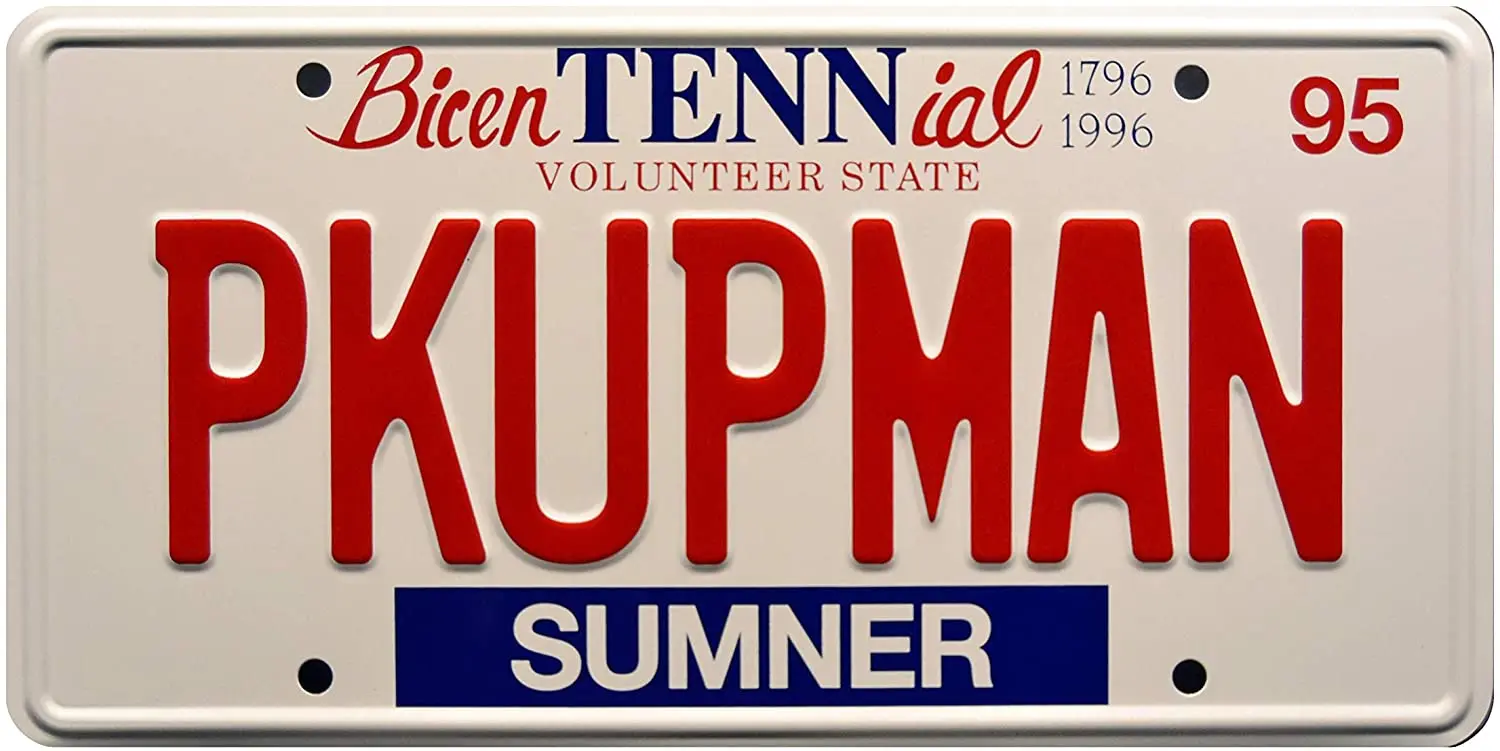 Знаменитости Джо Диффи | Мужчина пикапа Металлический номерной знак