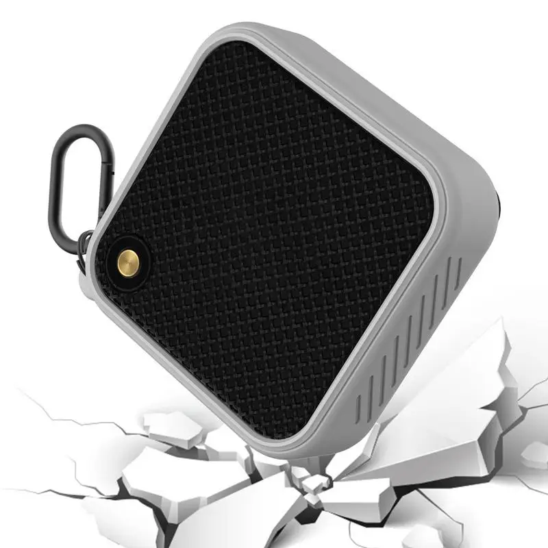 

Silicone Speaker Case Protective Cover Portable Shockproof Anti-fall Box For WILLEN Audio Speaker Soft Lightweight Travel Box