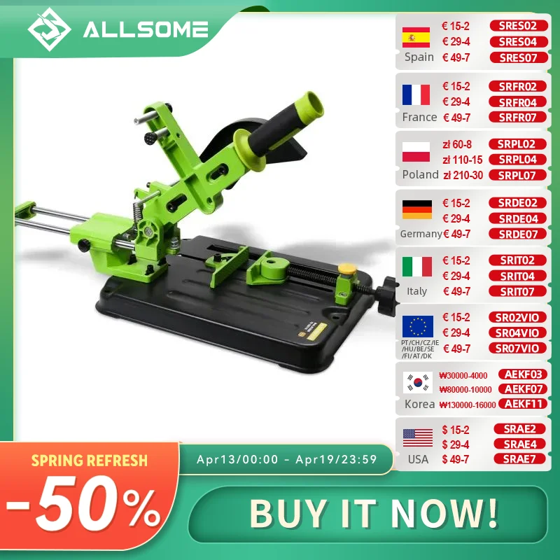 

Подставка для угловой шлифовальной машины Allsome