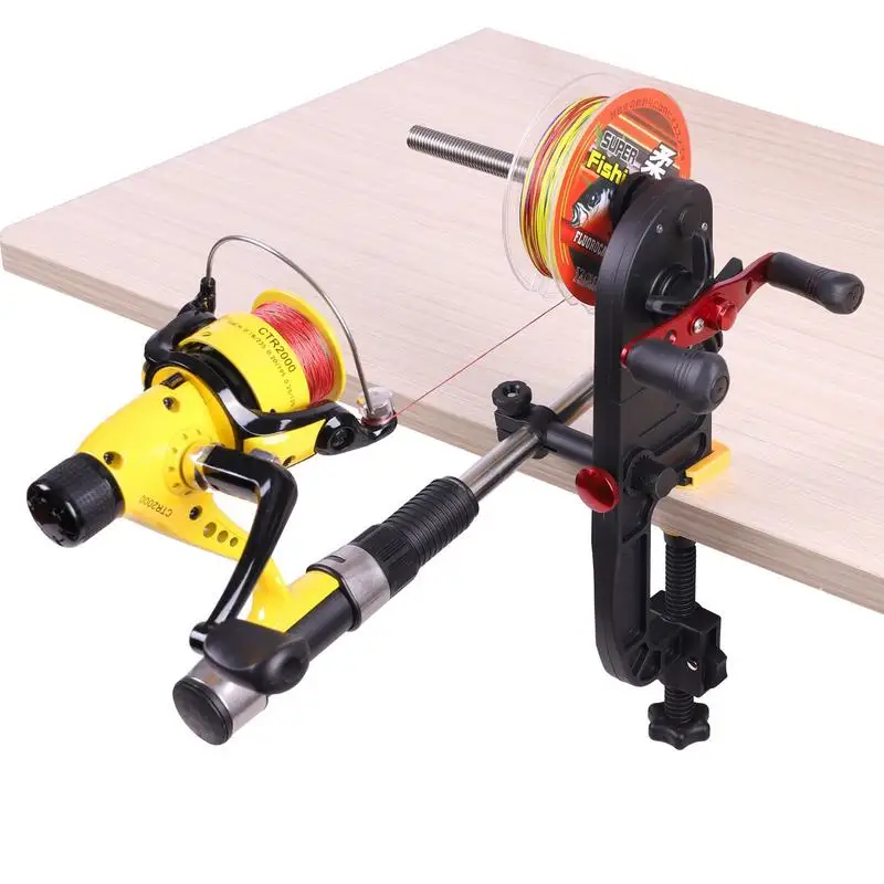 

Fishing Line Spooling Station Spinning Reel System Fishing Tools With Unwinding Function Portable Fishing Line Winder System For