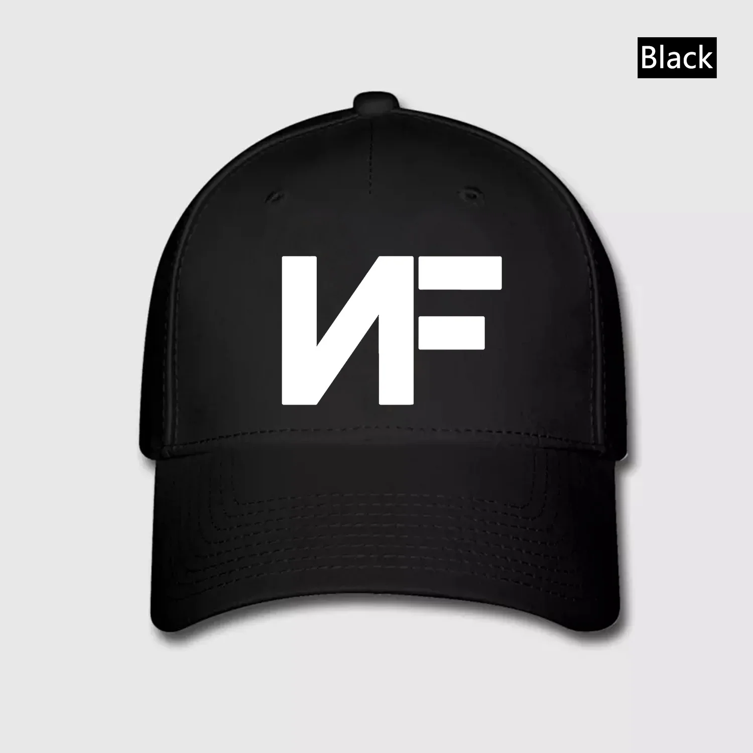 

NF Real Music Logo Print Caps Hats Unisex Men Women Cap Baseball Cap Sports Cap
