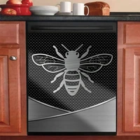 bee dishwasher cover bee dishwasher bee gifts magnetic dishwasher kitchen decor mothers gifts dishwasher sticker lng072204