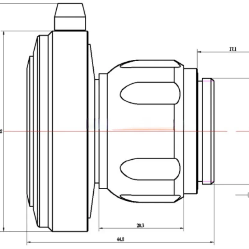 2K HD ENT эндоскопическая C-mount 18 мм миниатюрная линза эндоскопа для эндоскопии
