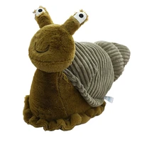 hot creative simulation cartoon cute snail plush toy stuffed doll cartoon animal conch birthday gift christmas gift