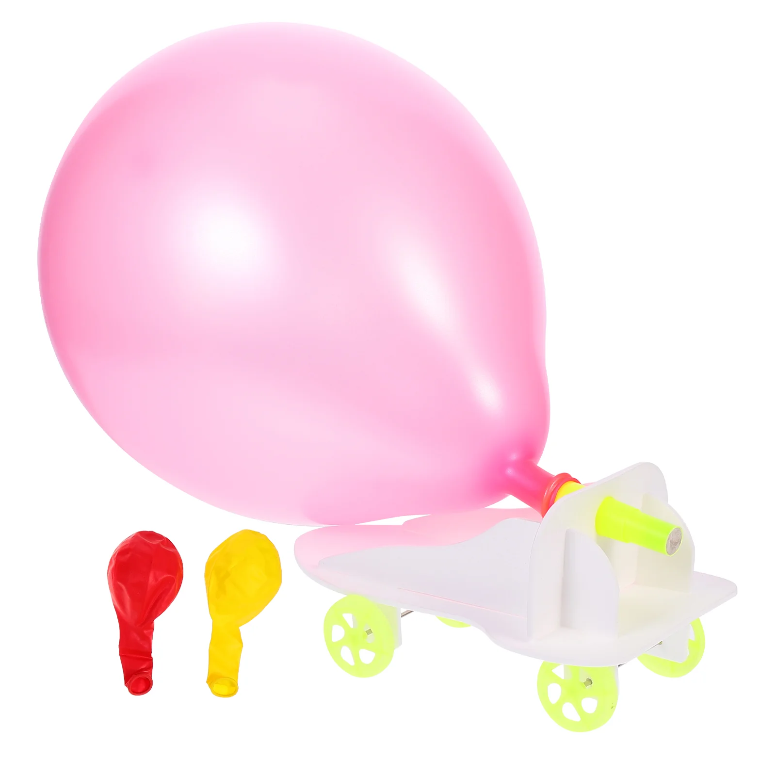 

3 Pcs Car Kids Recoil Balloon Powered Toys Aerodynamic Force Plaything Pneumatic Kit Child Children