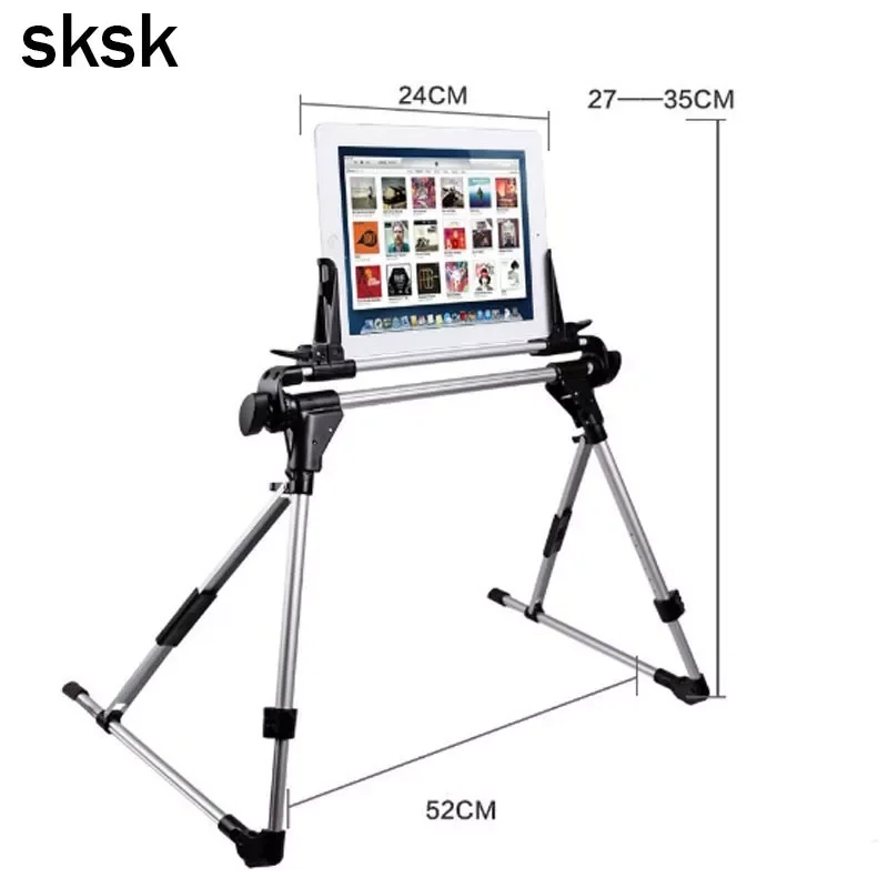 

Adjustable Metal Tablet Mount Alloy Holder Floor Desktop Stand Lazy Bed Tablet Holder Mount Bracket for iPad air 2 4 5 mini