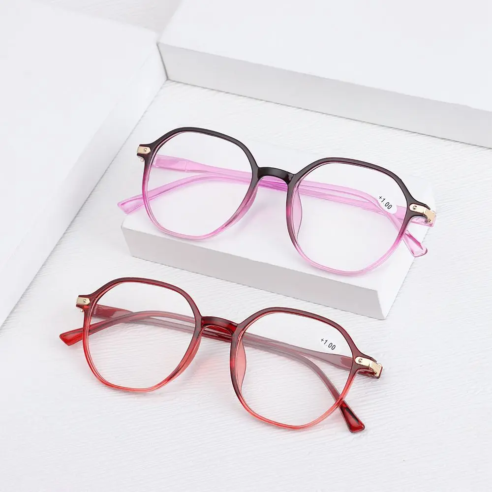 

Очки для чтения женские/мужские с защитой от сисветильник света, модные Гибкие Компьютерные очки для дальнозоркости с пружинными петлями, ...