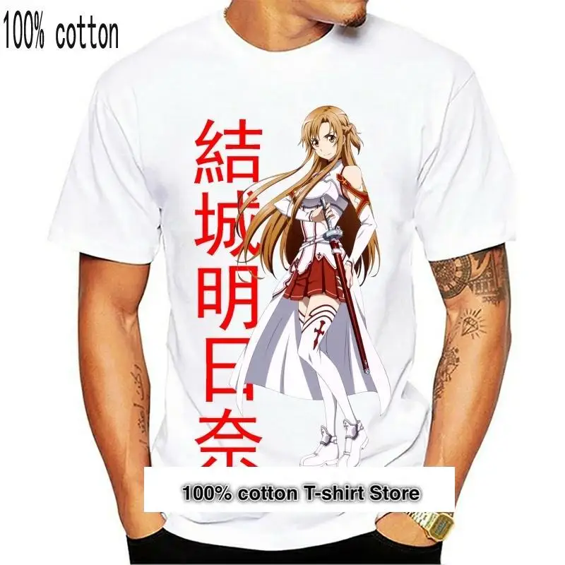 

Ropa de Asuna Yuuki para hombre, camiseta унисекс, asuna-oneblackdot, серия negra