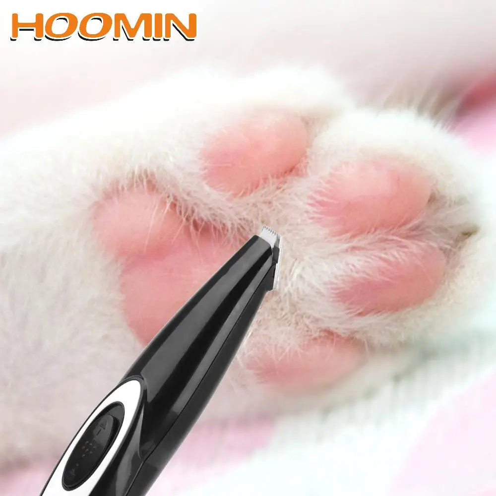 HOOMIN портативный профессиональный триммер для ног стрижки питомцев