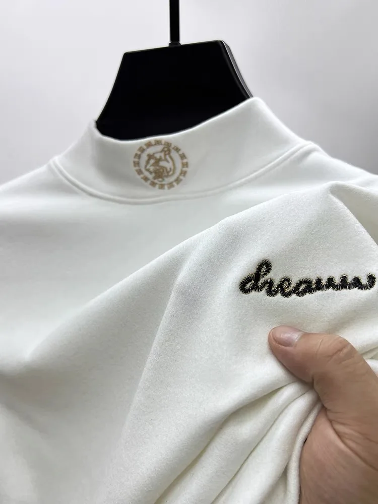 Полиэстер спандекс свитер с вышивкой тигра | AliExpress