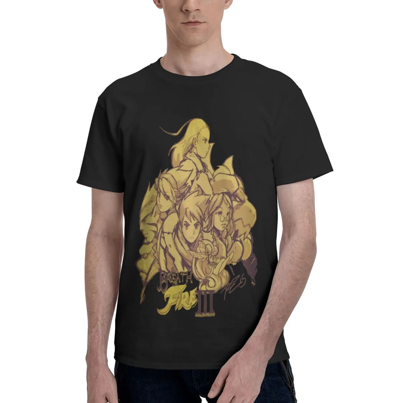 

Breath Of Fire 3 Men T-Shirt Men Clothing Shirts For Men Oversize Women's T-Shirt Men's T-Shirts T Shirt For Men Anime T-Shirt