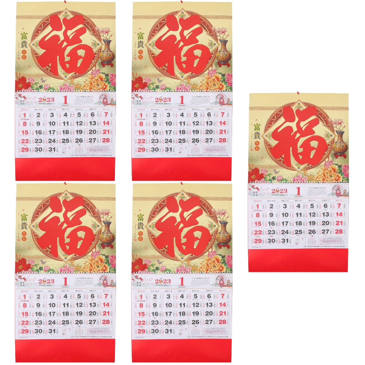 

Calendar Chinese Year Wall Hanging New Monthlyrabbit Calendars Lunar The Planning Schedule Tradition Planner Traditional Bunny