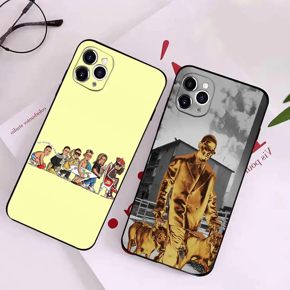 Фото Чехол для телефона Rapper Myke Towers для iPhone 17 Pro Max 16 15 14 Pro Max 13 11 X Xs Xr 8 7 Plus, силиконовый чехол №1