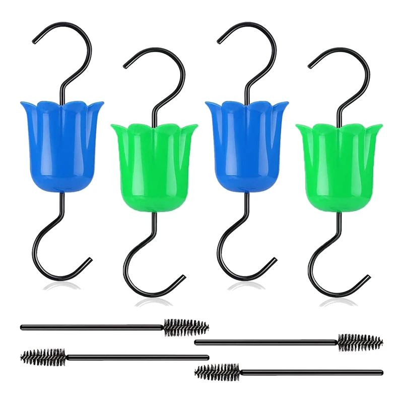 

Большие муравьиные кормушки для Колибри, аксессуары, крючки, 8 упаковок, детали для кормушек для цветов и колибри