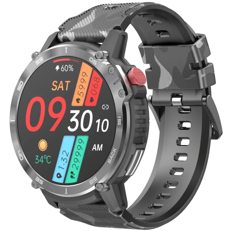 

Valdus C22 Outdoor Round Smartwatch IP68 400mAh Long Standby Time Android montre relogio reloj inteligente Smart Watches
