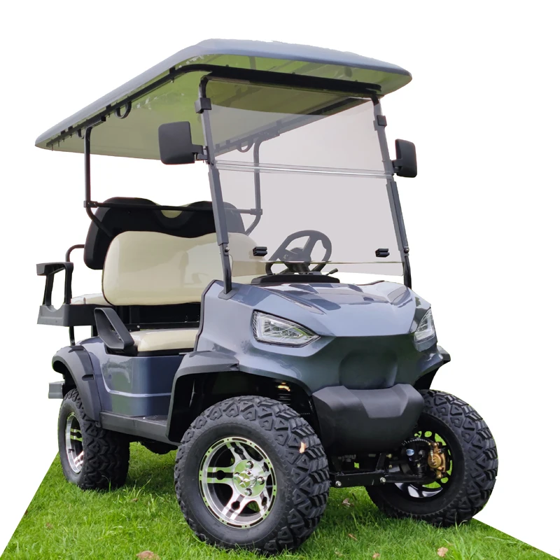 

CE certification 6 passenger off road electric golf cart used for farm park beach scenic spots