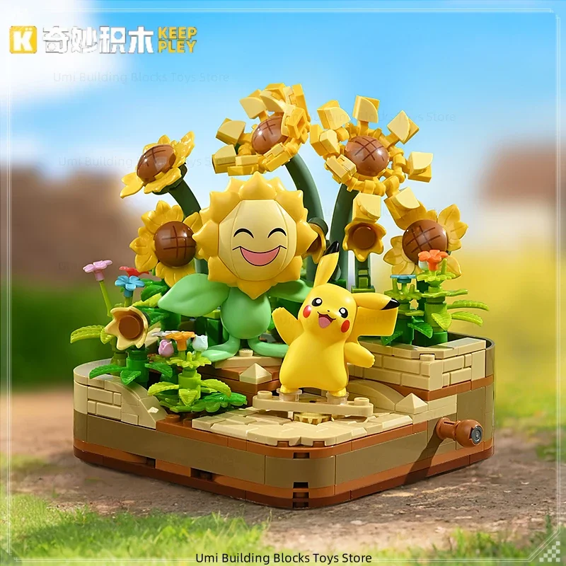 Новый продукт Keeppley Pokémon Partner Series собранные строительные блоки модель Пикачу