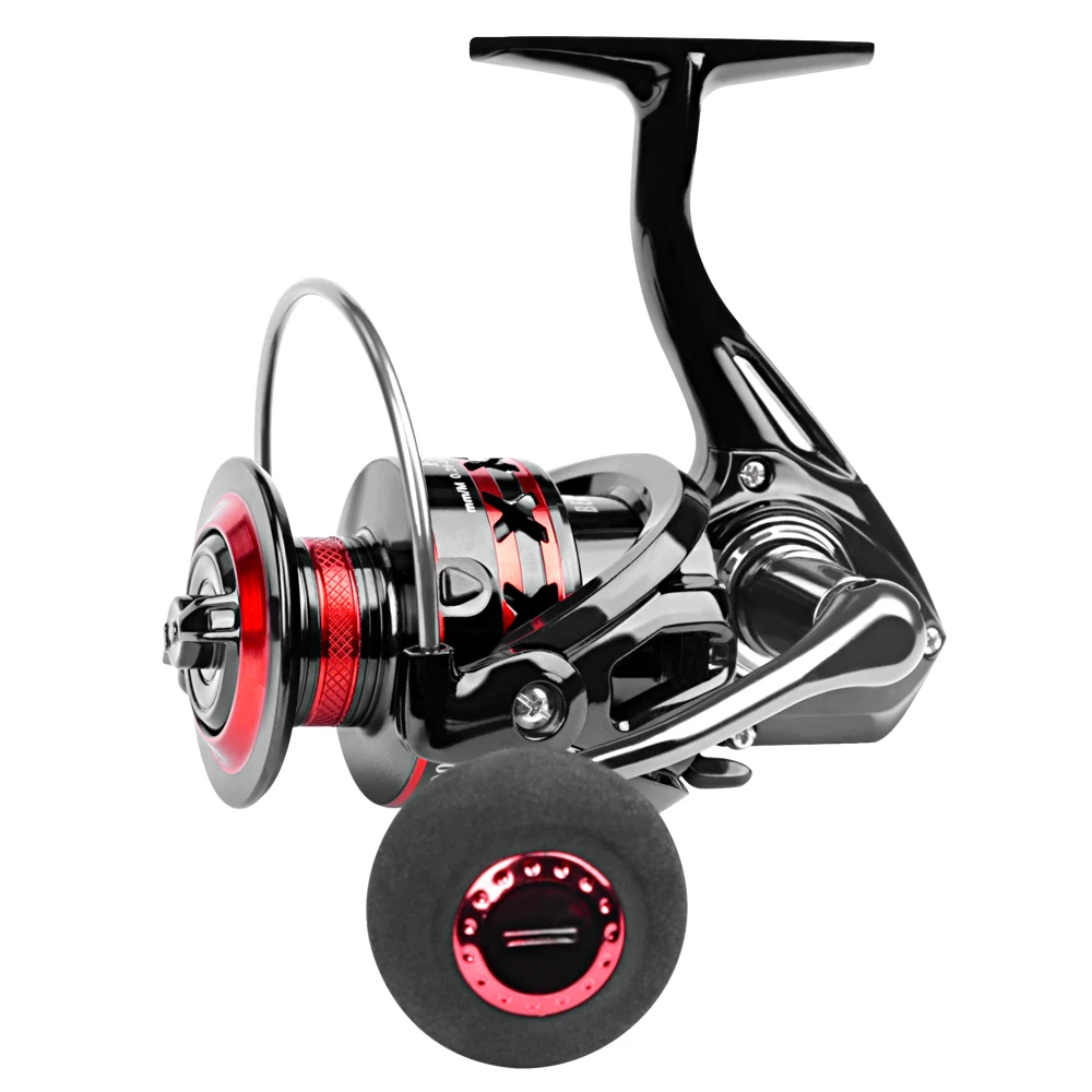 

High Quality 2000-7000 Surf Spinning Reels 12KG Max Drag 5.0:1 CNC Arm Metal Spool Carp Boat Sea Fishing Reel For Saltwater