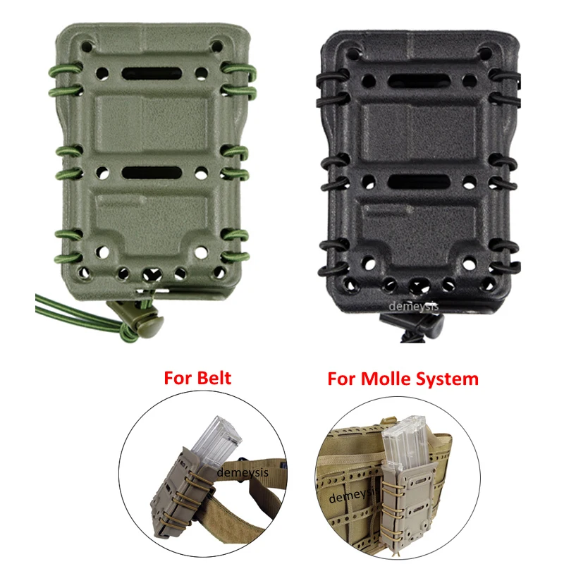 

Tactical Mag Pouches 5.56mm Airsoft Rifle Magazine Pouch Ammo Carrier Pouches Shooting Training Hunting Holster Fast Mag