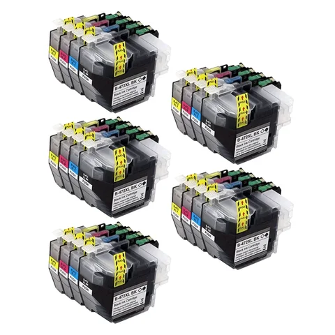 1 компл. ~ 5 компл. LC462 LC462XL LC472XL 472 Совместимый картридж InkJet для принтера Brother MFC-J2340DW MFC-J3540DW MFC-J3940DW