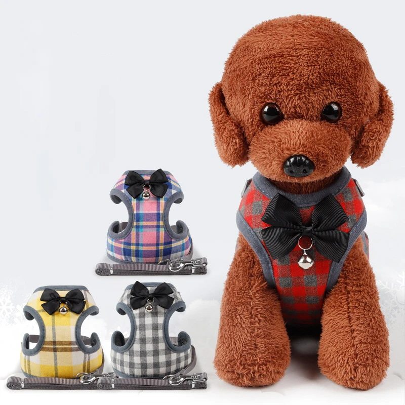 

Dog Harness No Pull Cat Vest Collar Lead Accessories Cats Puppy Products For Small Dogs Cats Chihuahua Poodle Leash Supplies
