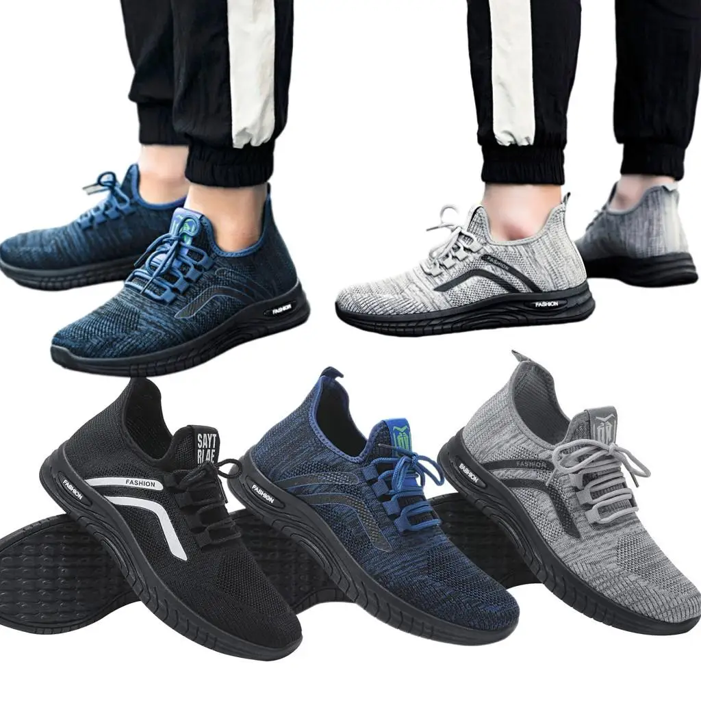 

Sneakers For Men Tenis Masculino Summer Light Non-Slip Lace Up Casual Shoes Running Walking Breathable Basketball Zapatillas