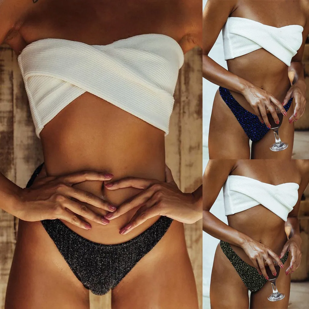 

Woman Swimsuit Adjustable Two Piece Sao Paulo Beach Wear Solid High Waist Sao Paulo Sexy Swimwear Купальники 2023 Женский