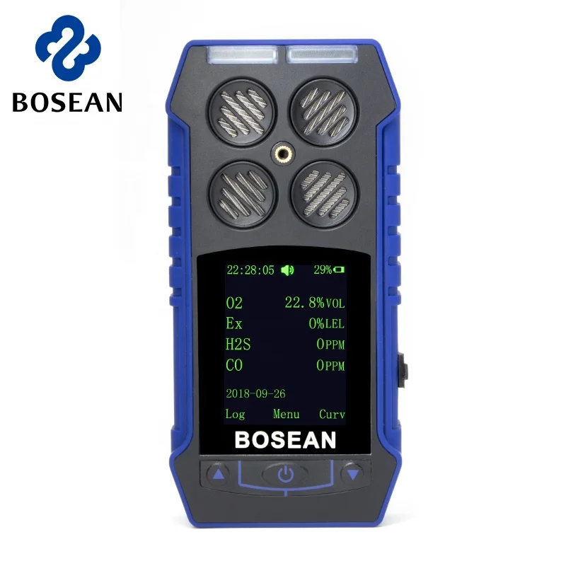 

2023 hot selling Bosean 4 in 1 gas portable gas leak detector